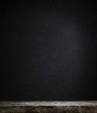 fıçının arka planı ve aşınmış eski ahşap masa