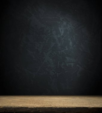 fıçının arka planı ve aşınmış eski ahşap masa