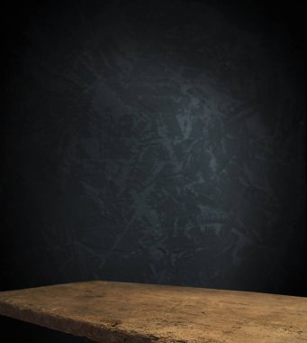 fıçının arka planı ve aşınmış eski ahşap masa