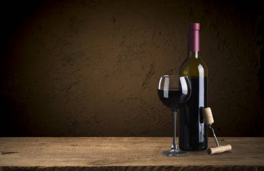 Olgun Şaraplık üzüm Toskana, İtalya üzerinde. Güzel şarap çiftlik, üzüm bağı. Gün batımı ılık ışık