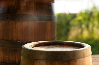 Tuscany, İtalya 'daki Chianti üzüm bağı manzarası