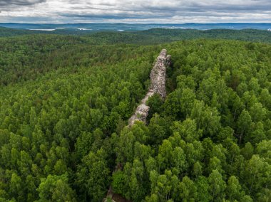 Orta Urallar, dağ sıraları, tayga