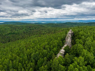 Orta Urallar, dağ sıraları, tayga