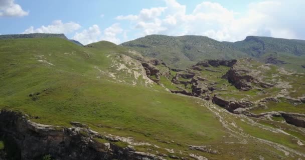 Hasankeyf miasto w Turcji na Tiger River widok z góry — Wideo stockowe