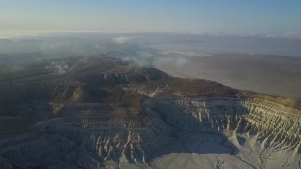Fondo del antiguo océano seco Tetis en las nubes — Vídeos de Stock