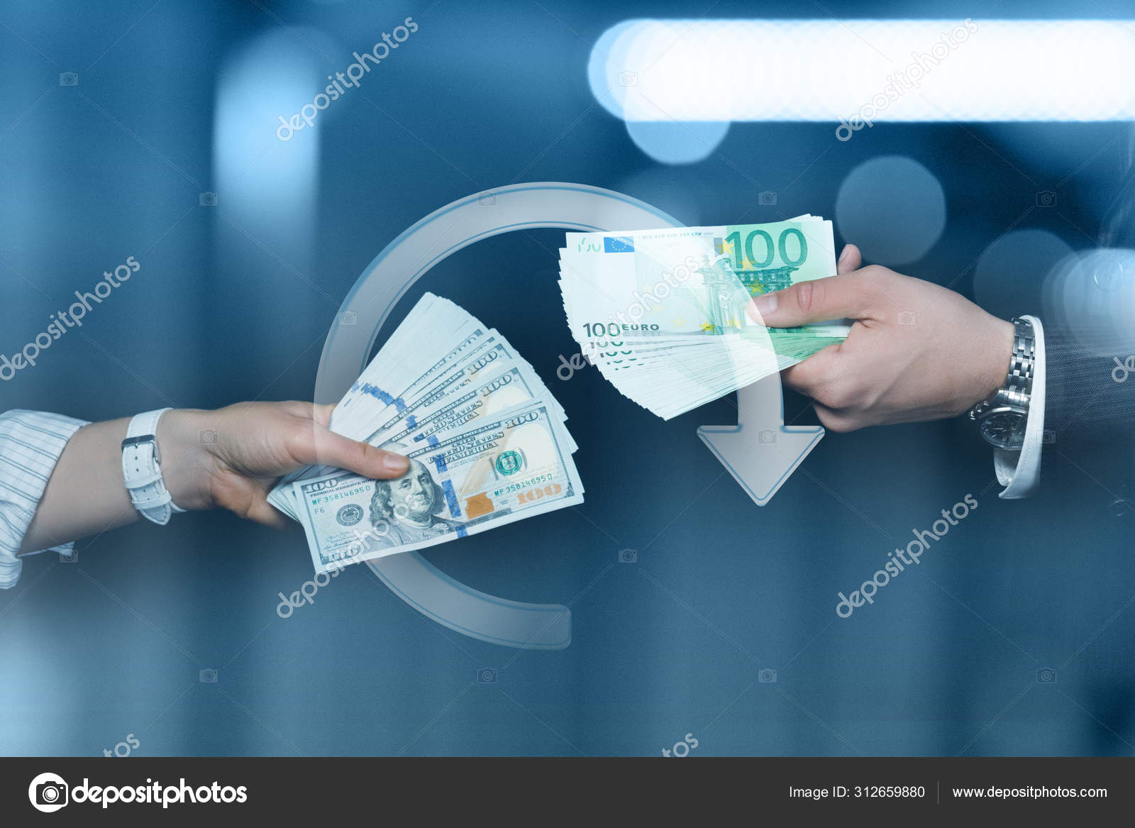 exchange 100 dollars to euros