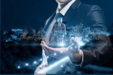 İş hayatında insan kaynaklarıyla çalışma kavramı.