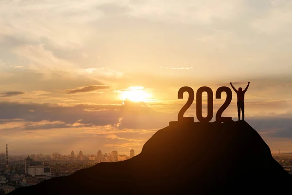 Concetto Nuove Prospettive Crescita Sviluppo 2021 — Foto Stock