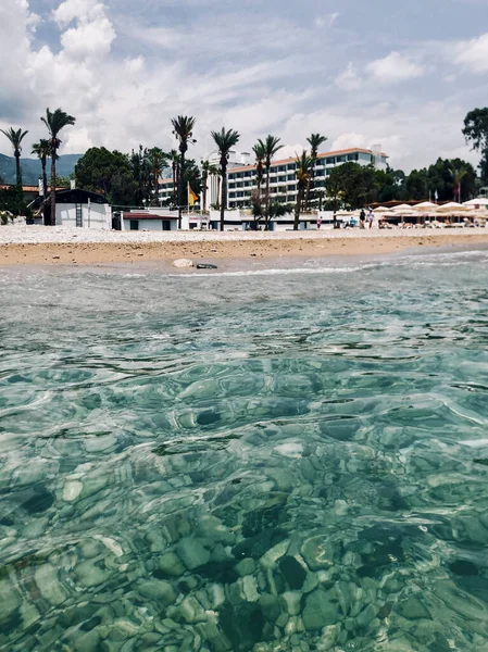 Türkiye Kemer Oteli sahil denizi
