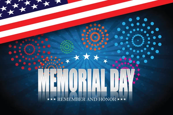 Anma Günü. Onur ve hatırlıyorum. Vektör çizim