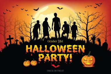 Hayalet el ve zombiler dolunayda ortaya çıktı..