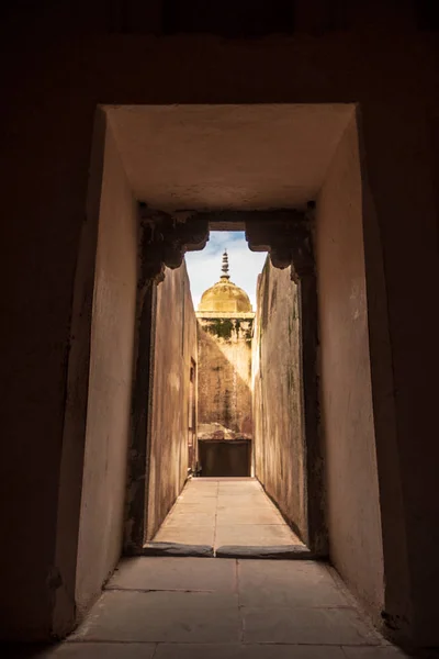 Amber Palace erfgoed toeristische bestemming in Jaipur — Stockfoto