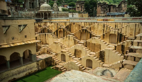 Panna meena ka kund Reiseziel in Jaipur — Stockfoto