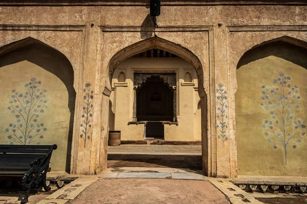 Bernsteinpalast Erbe Touristenziel in Jaipur — Stockfoto