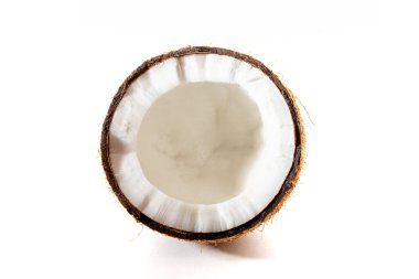 Siyah arka planda hindistan cevizi