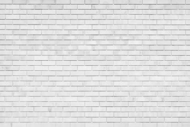 Beyaz tuğla duvar doku ve arka plan kopya alanı ile