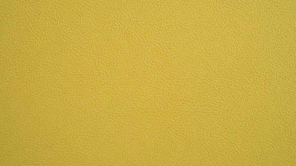 Texture de cuir grunge panorama jaune. Fond jaune . — Photo