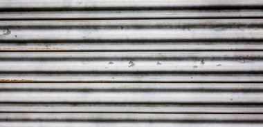 Backgroun için grunge Rusty çelik zemin plaka Panorama doku