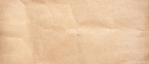 Close up crumpled brown paper texture and background