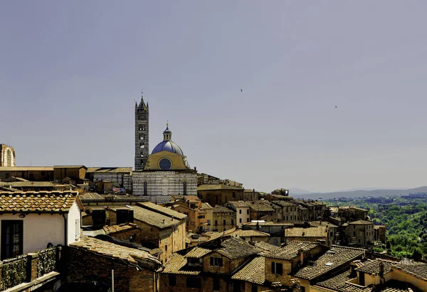 Die historische kathedrale von siena, toskana, italien — Stockfoto
