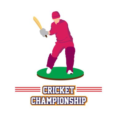 Kriket şampiyonluğu, vuruş vektörünü kullanan vurucu