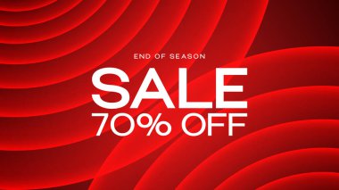 Sale Shopping Banner with 3D text on lighting background. Flash Sales template design for website and social media. Flash Sale promotion.