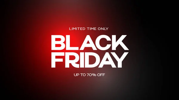 Black Friday Sale Banner Template. Black Friday sale banner concept. Bright typography gradient text. Black Friday Design with Ribbon and Black Friday Typography