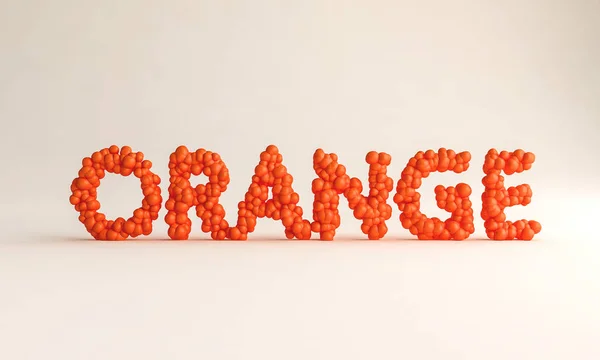 Orange Text Orange Помочь Проектами Высокое Разрешение Реалистичные Изображения Впечатляющий — стоковое фото