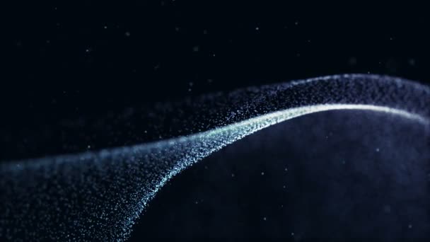 Motion Cinematic Particles Background — Stock Video