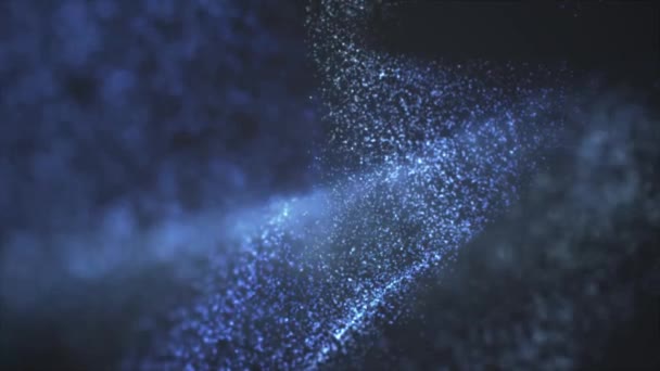 Abstract Particles Renders Background 17 — Stock Video