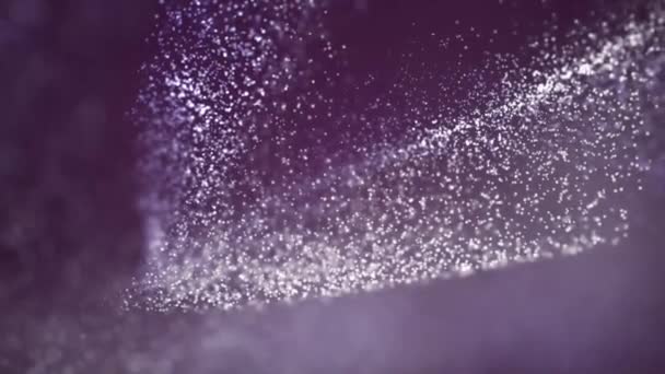 Soyut Parçacıklar Arkaplan 22 Oluşturur — Stok video