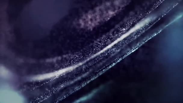 Soyut Parçacıklar Arkaplan 3 Oluşturur — Stok video