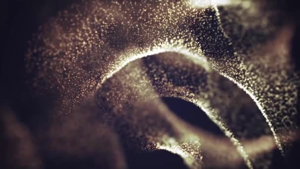 Abstract Particles Renders Achtergrond 6 — Stockvideo