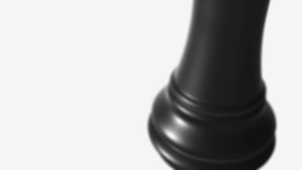 Clean Chess Rook Abstract Background 2 — Stock Video