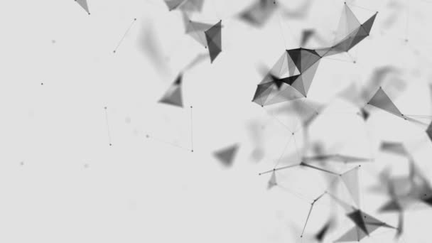 Ren plexus Abstrakt bakgrund 6 — Stockvideo