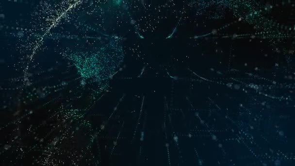 Цифровий глобус Абстрактний фон 2 — стокове відео