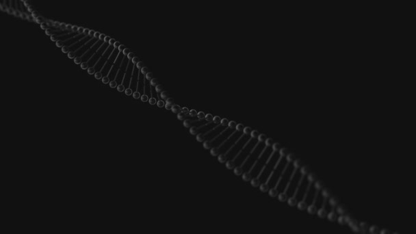 ДНК Постріл Абстрактний рух Фон 10 — стокове відео