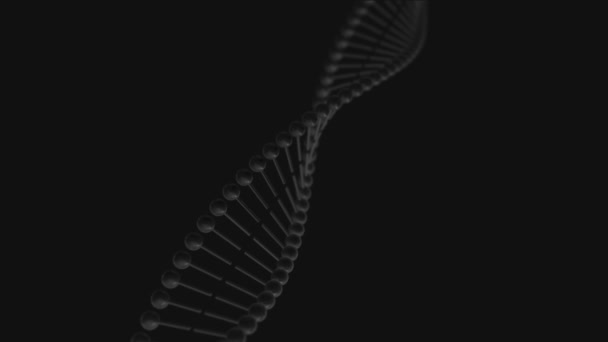 ДНК выстрел абстрактное движение Фон 3 — стоковое видео