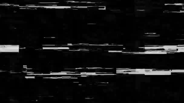 Glitch Överlägg Abstrakt Bakgrund — Stockvideo