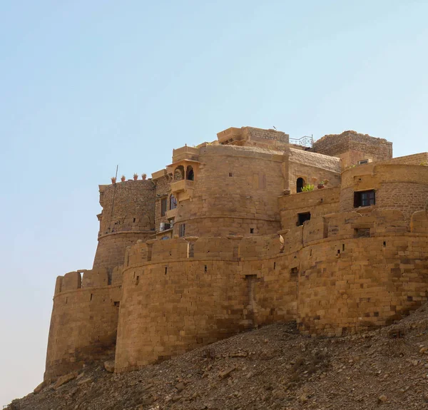 Jaisalmer Fort Den Näst Äldsta Fortet Rajasthan Inbyggd 1156 Rajput — Stockfoto