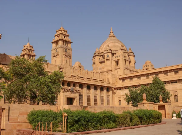 Jodhpur Rajasthan India Octubre 2018 Umaid Bhawan Palace Ubicado Jodhpur — Foto de Stock