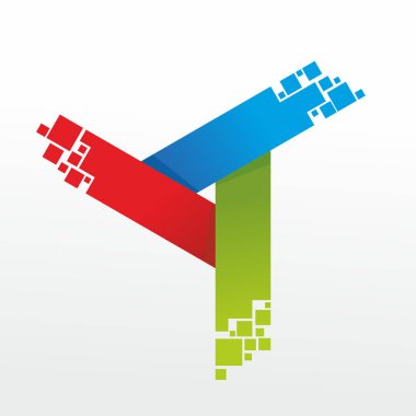 bir soyut form veya sembol resmi