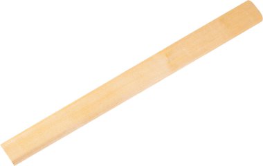 Yeni küçük el axe izole kırpma yollarını beyaz zemin üzerine Ahşap Saplı