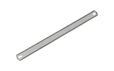 Beyaz arka planda izole edilmiş testere bıçağı