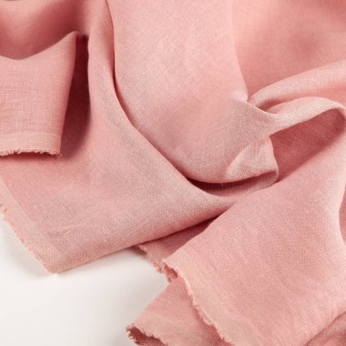 Kırmızı keten kumaş arka plan dokusu