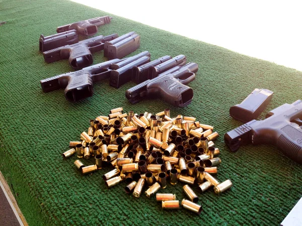 Firing range for shooting guns pistols firearms training outdoor ammo