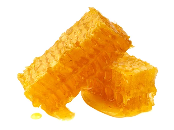 Honeycomb on a white background — Stock Photo, Image