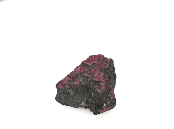 One red natural ruby in the rock — Stock Photo, Image