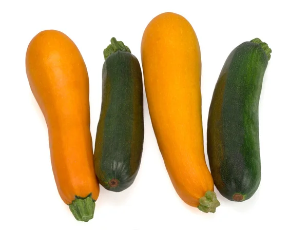 Zucchine fresche in primo piano — Foto Stock