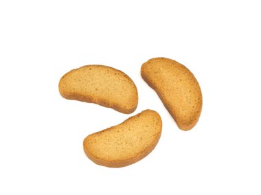 Beyaz arkaplanda gevrek rusklar